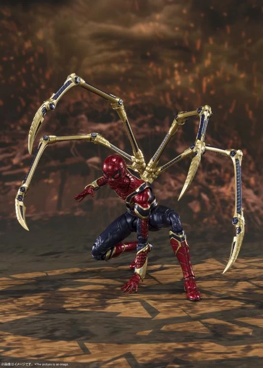 Bandai Avengers: Endgame S.H.Figuarts Iron Spider (Final Battle Edition) 4 Bandai Avengers: Endgame S.H.Figuarts Iron Spider (Final Battle Edition) - Image 2