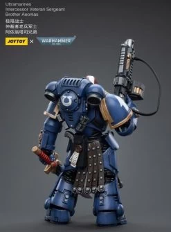 Warhammer 40k Ultramarines Intercessor Veteran Sergeant Brother Aeontas 1/18 Scale Figure -Figure Toy 03a2918a 7f85 4de1 af97 fee5202c5b5a