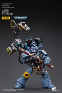 Warhammer 40K Space Wolves Iron Priest Jorin Fellhammer 1/18 Scale Figure -Figure Toy 04f963b8 3b48 48a9 a86e eed24d0d65b9