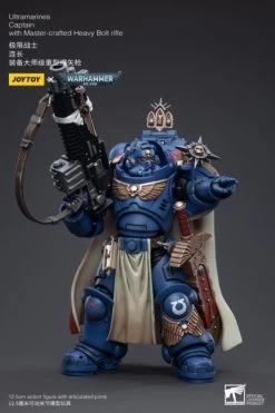 Warhammer 40K Ultramarines Captain With Master-Crafted Heavy Bolt Rifle 1/18 Scale Figure -Figure Toy 08f95798 88da 4f26 b15a 3b867adee352