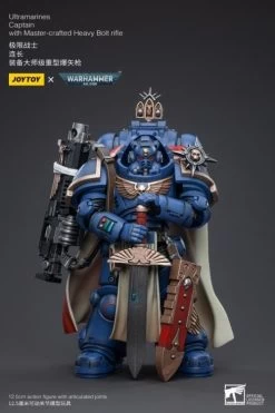 Warhammer 40K Ultramarines Captain With Master-Crafted Heavy Bolt Rifle 1/18 Scale Figure -Figure Toy 0e71b900 7584 45fa 9f20 d934e50bf3d5