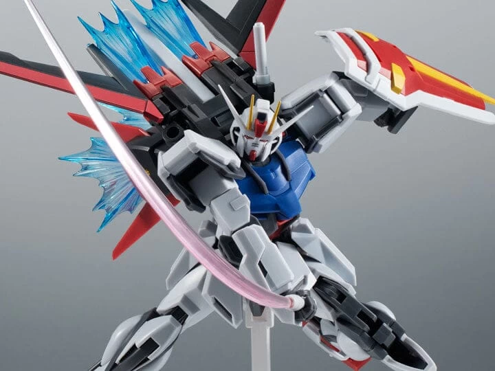 Bandai Mobile Suit Gundam SEED Robot Spirits 15th Anniversary GAT-X105+AQM/E-X01 AILE Strike Gundam (Ver. A.N.I.M.E.)