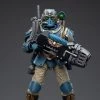 Warhammer 40k Astra Militarum Tempestus 55th Kappic Eagles Plasma Gunner 1/18 Scale Figure