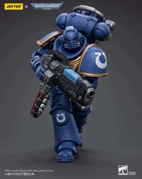 Warhammer 40K Ultramarines Hellblasters Brother Paxor 1/18 Scale Figure 9 Warhammer 40K Ultramarines Hellblasters Brother Paxor 1/18 Scale Figure - Image 7
