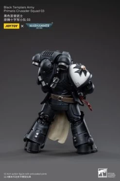 Warhammer 40K Black Templars Primaris Crusader Squad 1/18 Scale Figure Set 38 Warhammer 40K Black Templars Primaris Crusader Squad 1/18 Scale Figure Set -Figure Toy 12dbe9a8 88dc 406f b219 6874cd7b840f