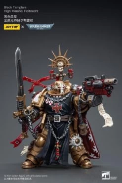 Warhammer 40K Black Templars High Marshal Helbrecht 1/18 Scale Figure -Figure Toy 17615242 4f9b 49e3 ac71 b69f31c61447