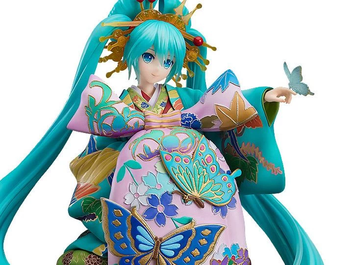 Vocaloid Hatsune Miku (Chokabuki Kuruwa Kotoba Awase Kagami Ver.) 1/7 Scale Figure 3 Vocaloid Hatsune Miku (Chokabuki Kuruwa Kotoba Awase Kagami Ver.) 1/7 Scale Figure