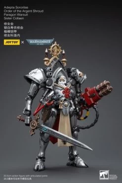 Warhammer 40k Adepta Sororitas Battle Sisters Order Of The Argent Shroud Paragon Warsuit Sister Collaen 1/18 Scale Figure -Figure Toy 1fd14a8c e190 4e06 b06b ecd2b1c8b546