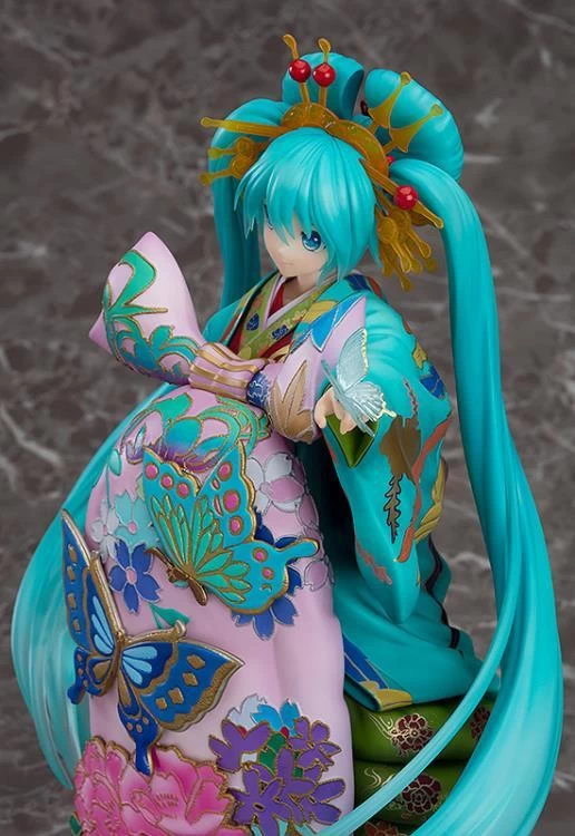 Vocaloid Hatsune Miku (Chokabuki Kuruwa Kotoba Awase Kagami Ver.) 1/7 Scale Figure 4 Vocaloid Hatsune Miku (Chokabuki Kuruwa Kotoba Awase Kagami Ver.) 1/7 Scale Figure - Image 2