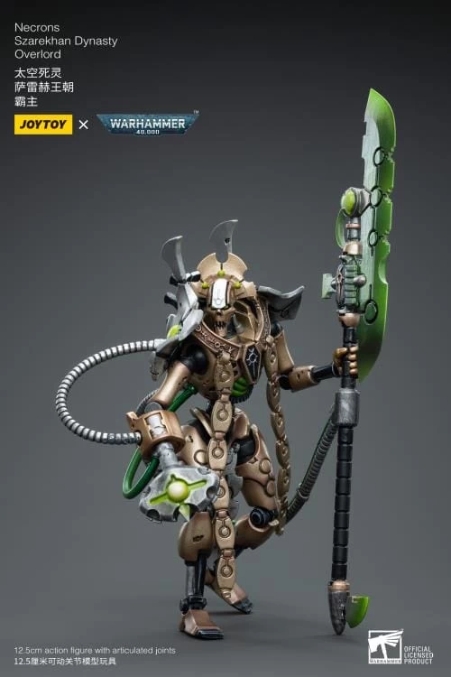 Warhammer 40K Necrons Szarekhan Dynasty Overlord 1/18 Scale Figure 6 Warhammer 40K Necrons Szarekhan Dynasty Overlord 1/18 Scale Figure - Image 4