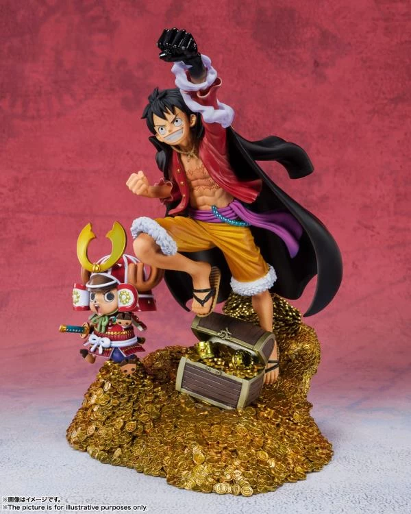 Bandai One Piece FiguartsZERO Monkey D. Luffy (WT100 Commemorative: Daikaizoku Hyakkei) 6 Bandai One Piece FiguartsZERO Monkey D. Luffy (WT100 Commemorative: Daikaizoku Hyakkei) - Image 4