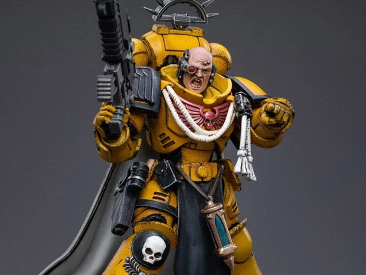 Warhammer 40K Imperial Fists Primaris Captain 1/18 Scale Figure 3 Warhammer 40K Imperial Fists Primaris Captain 1/18 Scale Figure