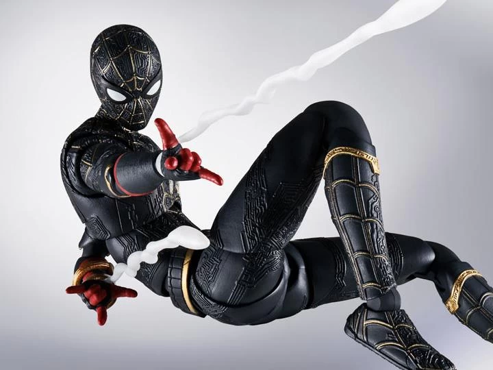 Bandai Spider-Man No Way Home S.H.Figuarts Spider-Man (Black & Gold Suit) 3 Bandai Spider-Man No Way Home S.H.Figuarts Spider-Man (Black & Gold Suit)