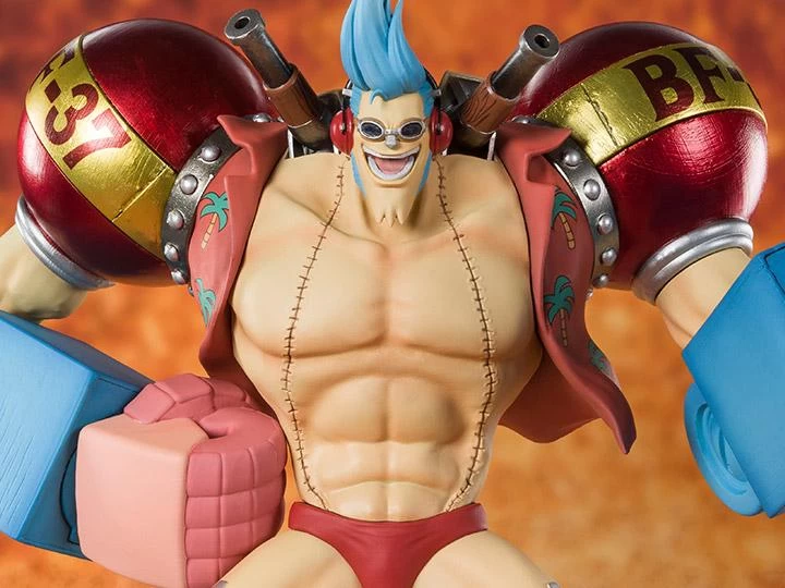 Bandai One Piece FiguartsZERO Iron Man Franky 3 Bandai One Piece FiguartsZERO Iron Man Franky