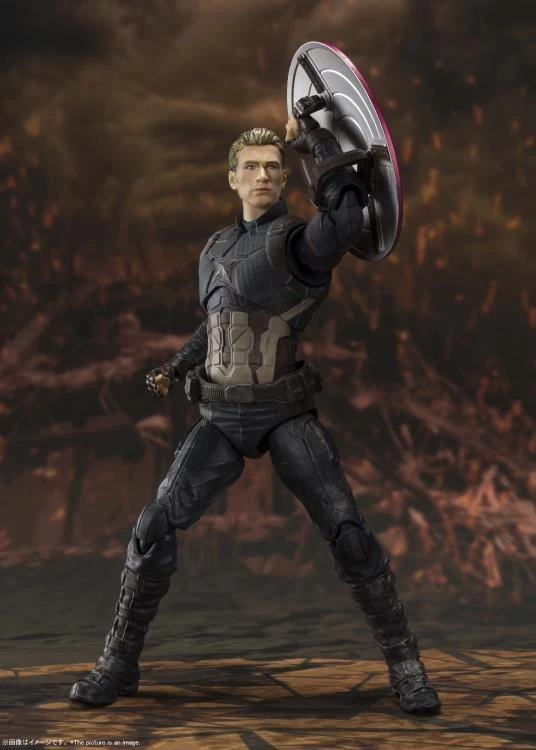 Bandai Avengers: Endgame S.H.Figuarts Captain America (Final Battle Edition) 7 Bandai Avengers: Endgame S.H.Figuarts Captain America (Final Battle Edition) - Image 5