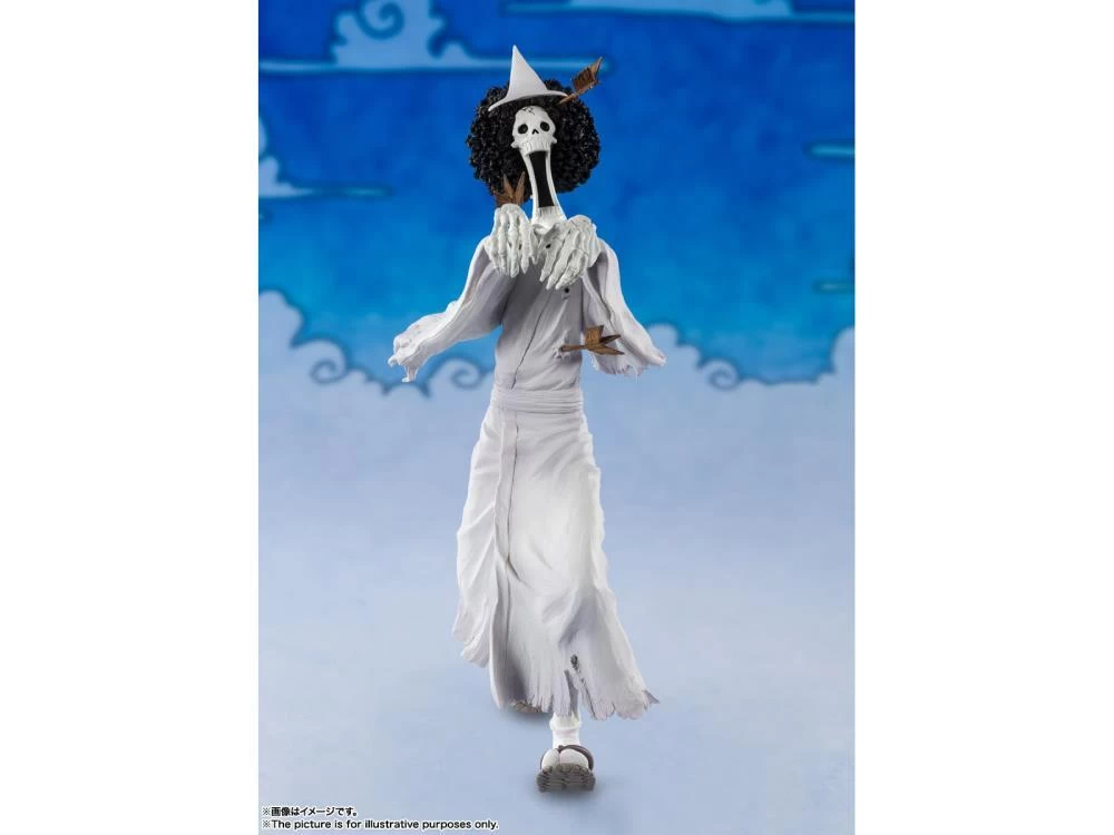 Bandai One Piece FiguartsZERO Brook (Honekichi) And O-Tama 6 Bandai One Piece FiguartsZERO Brook (Honekichi) And O-Tama - Image 4