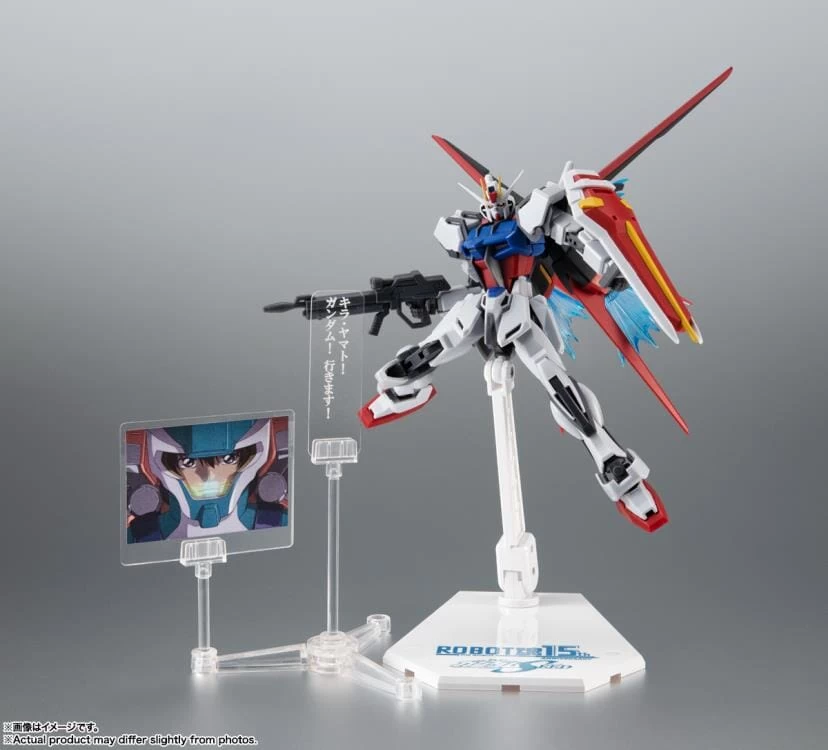 Bandai Mobile Suit Gundam SEED Robot Spirits 15th Anniversary GAT-X105+AQM/E-X01 AILE Strike Gundam (Ver. A.N.I.M.E.) 4 Bandai Mobile Suit Gundam SEED Robot Spirits 15th Anniversary GAT-X105+AQM/E-X01 AILE Strike Gundam (Ver. A.N.I.M.E.) - Image 2