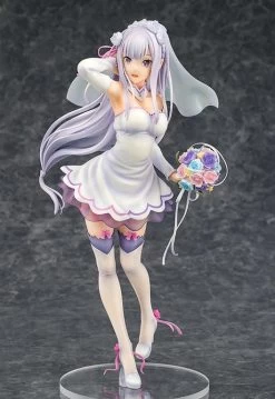 Re:Zero Starting Life In Another World Emilia (Wedding Ver.) 1/7 Scale Figure -Figure Toy 38dc0f5e 2263 4586 8e3a 741