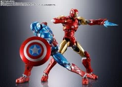 Bandai Tech-On Avengers S.H.Figuarts Tech-On Captain America -Figure Toy 3df09616 5a0c 467c 9be1 2e472028d65c