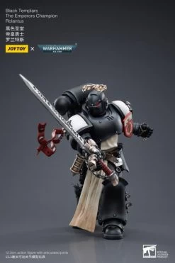 Warhammer 40K Black Templars The Emperor's Champion Rolantus 1/18 Scale Figure -Figure Toy 3e1f037a 86fa 4859 be50 dd95adb4b49b