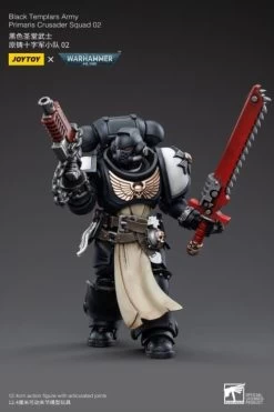 Warhammer 40K Black Templars Primaris Crusader Squad 1/18 Scale Figure Set 33 Warhammer 40K Black Templars Primaris Crusader Squad 1/18 Scale Figure Set -Figure Toy 4242d879 21ff 43c2 9df7 a0e8f1969416
