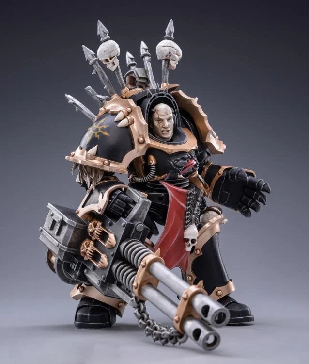 Warhammer 40K Black Legion Brother Gornoth 1/18 Scale Figure 4 Warhammer 40K Black Legion Brother Gornoth 1/18 Scale Figure - Image 2