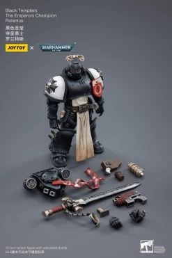 Warhammer 40K Black Templars The Emperor's Champion Rolantus 1/18 Scale Figure -Figure Toy 4895abac 5be0 4a4a 9b12 3f089be306e1