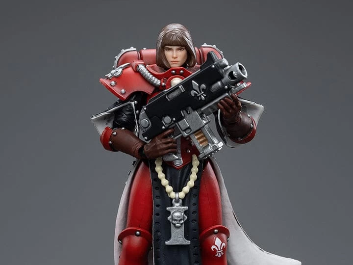 Warhammer 40K Adepta Sororitas Battle Sisters Order Of The Bloody Rose Sister Lonell 1/18 Scale Figure 3 Warhammer 40K Adepta Sororitas Battle Sisters Order Of The Bloody Rose Sister Lonell 1/18 Scale Figure