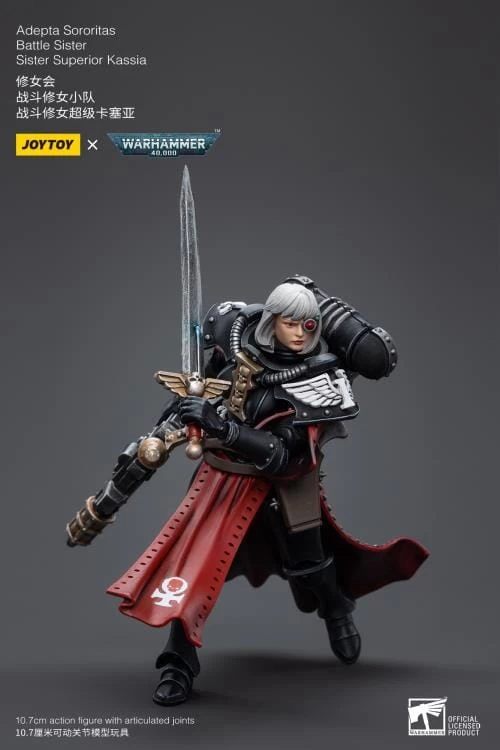 Warhammer 40K Adepta Sororitas Battle Sister Superior Kassia 1/18 Scale Figure 6 Warhammer 40K Adepta Sororitas Battle Sister Superior Kassia 1/18 Scale Figure - Image 4