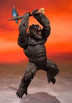 Bandai Godzilla Vs. Kong (2021) S.H.MonsterArts Kong -Figure Toy 50754fde 6d9c 4ce6 81ac c2a42382518b