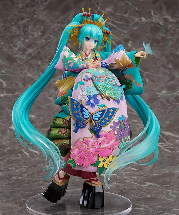 Vocaloid Hatsune Miku (Chokabuki Kuruwa Kotoba Awase Kagami Ver.) 1/7 Scale Figure 5 Vocaloid Hatsune Miku (Chokabuki Kuruwa Kotoba Awase Kagami Ver.) 1/7 Scale Figure - Image 3