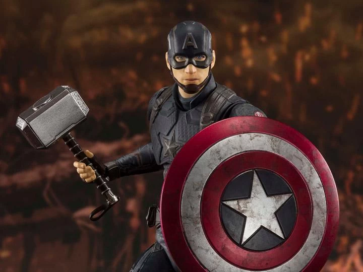 Bandai Avengers: Endgame S.H.Figuarts Captain America (Final Battle Edition) 3 Bandai Avengers: Endgame S.H.Figuarts Captain America (Final Battle Edition)