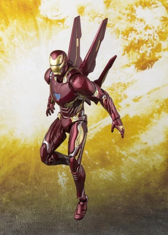 Bandai Avengers: Infinity War S.H.Figuarts Iron Man Mark L With Nano-Weapon Set 4 Bandai Avengers: Infinity War S.H.Figuarts Iron Man Mark L With Nano-Weapon Set - Image 2