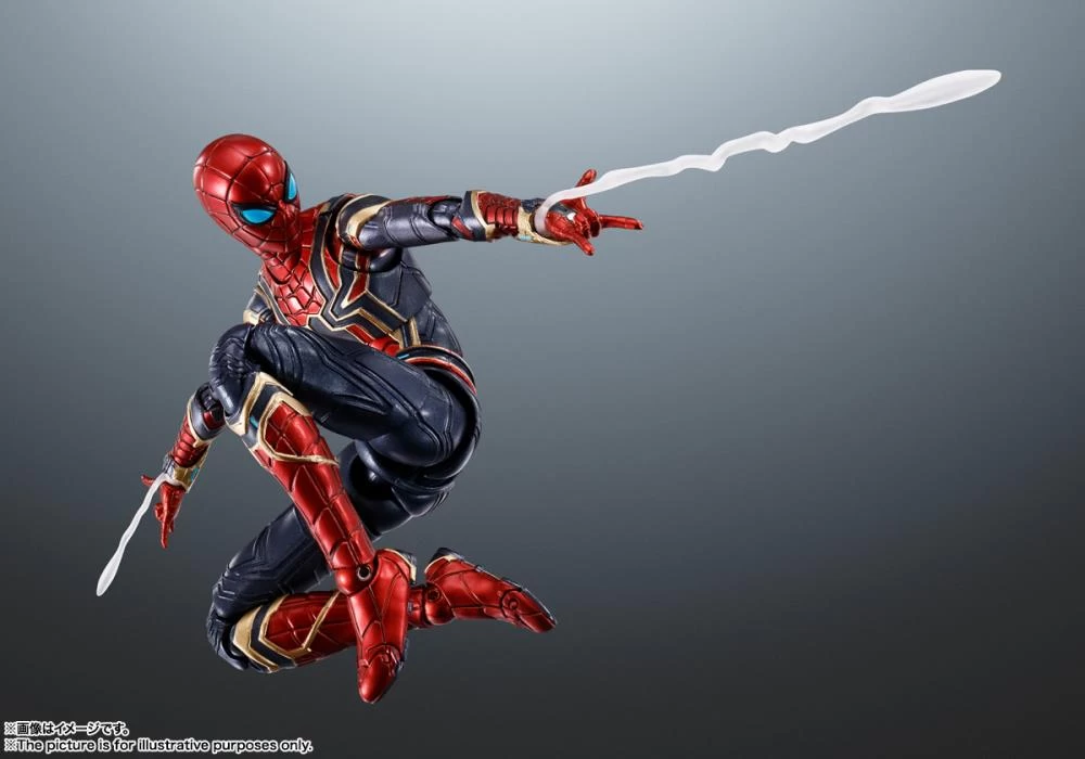 Bandai Spider-Man: No Way Home S.H.Figuarts Iron-Spider Figure 9 Bandai Spider-Man: No Way Home S.H.Figuarts Iron-Spider Figure - Image 7