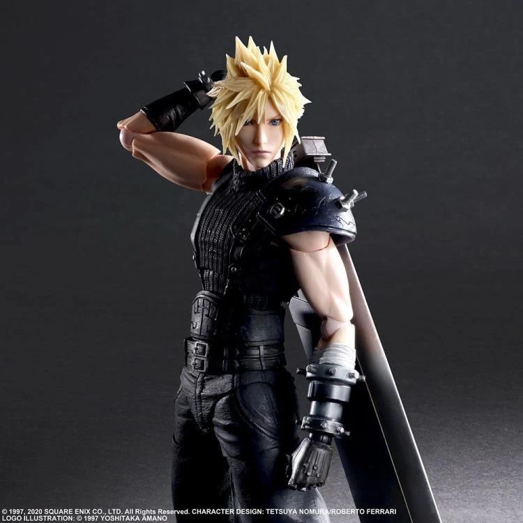 Final Fantasy VII Remake Play Arts Kai Cloud Strife (Version 2) 6 Final Fantasy VII Remake Play Arts Kai Cloud Strife (Version 2) - Image 4