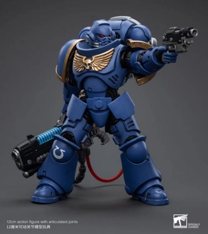Warhammer 40K Ultramarines Hellblasters Brother Torsus 1/18 Scale Figure 11 Warhammer 40K Ultramarines Hellblasters Brother Torsus 1/18 Scale Figure - Image 9
