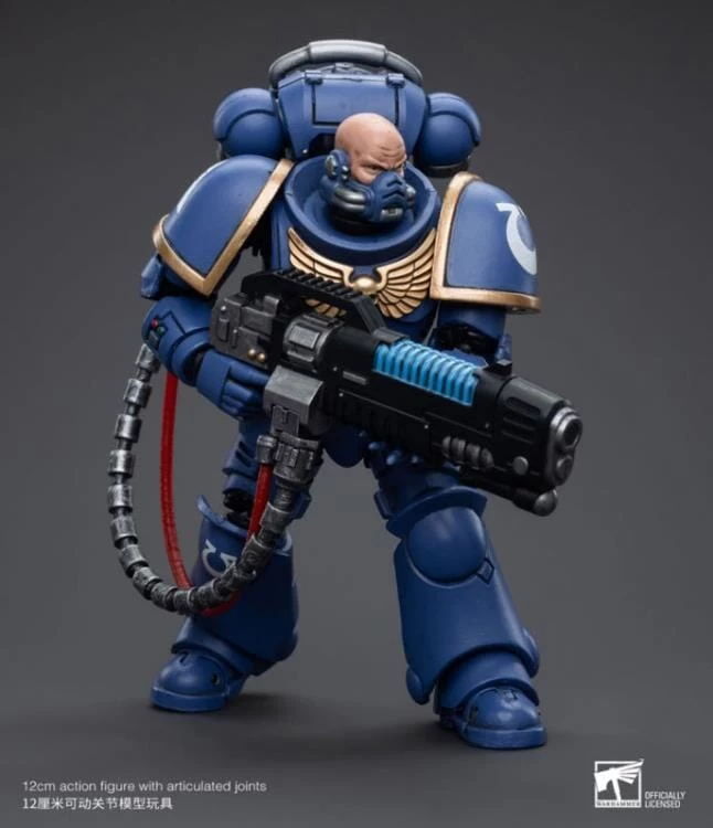 Warhammer 40K Ultramarines Hellblasters Brother Torsus 1/18 Scale Figure 7 Warhammer 40K Ultramarines Hellblasters Brother Torsus 1/18 Scale Figure - Image 5