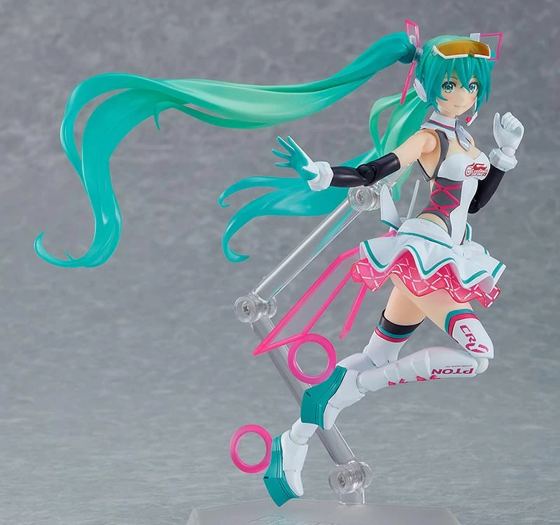 Vocaloid Hatsune Miku GT Project Figma SP-138 Racing Miku (2021 Ver.) 6 Vocaloid Hatsune Miku GT Project Figma SP-138 Racing Miku (2021 Ver.) - Image 4