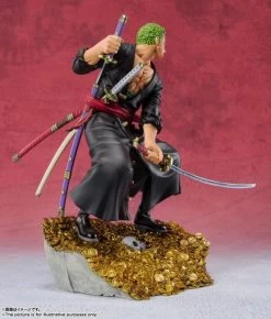 Bandai One Piece FiguartsZERO Roronoa Zoro (WT100 Commemorative: Daikaizoku Hyakkei) -Figure Toy 6882888d 047f 44d3 b340 b26909b8e428