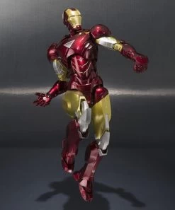 Bandai Iron Man 2 S.H.Figuarts Iron Man Mark VI & Hall Of Armor Set -Figure Toy 6b1e323b 6787 4fc9 aa09 2e75234098d6