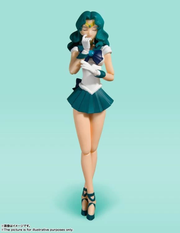 Bandai Sailor Moon S.H.Figuarts Sailor Neptune (Animation Color Edition) 6 Bandai Sailor Moon S.H.Figuarts Sailor Neptune (Animation Color Edition) - Image 4