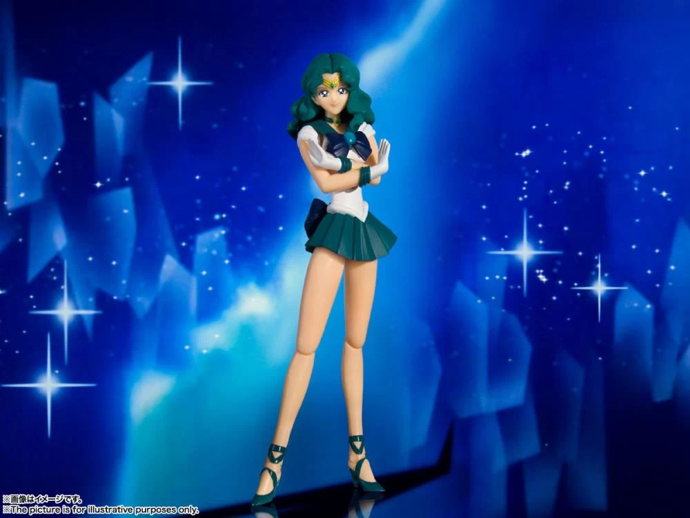 Bandai Sailor Moon S.H.Figuarts Sailor Neptune (Animation Color Edition) 8 Bandai Sailor Moon S.H.Figuarts Sailor Neptune (Animation Color Edition) - Image 6