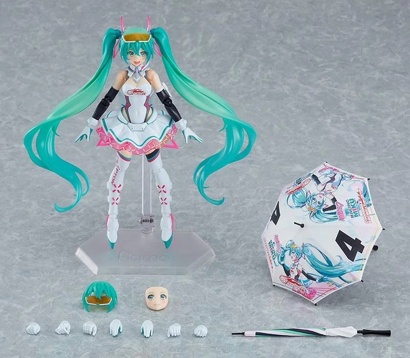 Vocaloid Hatsune Miku GT Project Figma SP-138 Racing Miku (2021 Ver.) 10 Vocaloid Hatsune Miku GT Project Figma SP-138 Racing Miku (2021 Ver.) - Image 8