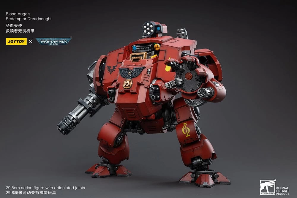 Warhammer 40K Blood Angels Redemptor Dreadnought 1/18 Scale Figure 11 Warhammer 40K Blood Angels Redemptor Dreadnought 1/18 Scale Figure - Image 9
