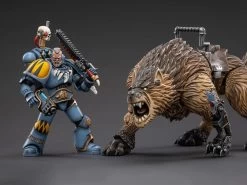 Warhammer 40K Space Wolves Thunderwolf Cavalry Bjane 1/18 Scale Figure