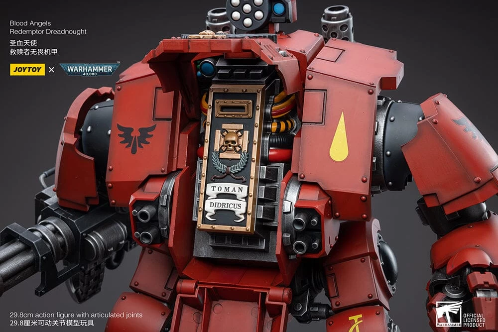 Warhammer 40K Blood Angels Redemptor Dreadnought 1/18 Scale Figure 13 Warhammer 40K Blood Angels Redemptor Dreadnought 1/18 Scale Figure - Image 11