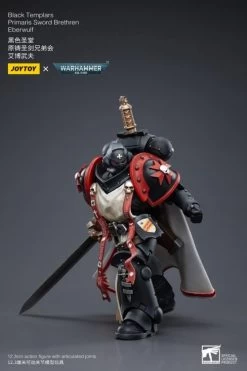Warhammer 40K Black Templars Primaris Sword Brethren Eberwulf 1/18 Scale Figure -Figure Toy 7956f552 e92d 4b84 bb31 81bf3a5f2e28