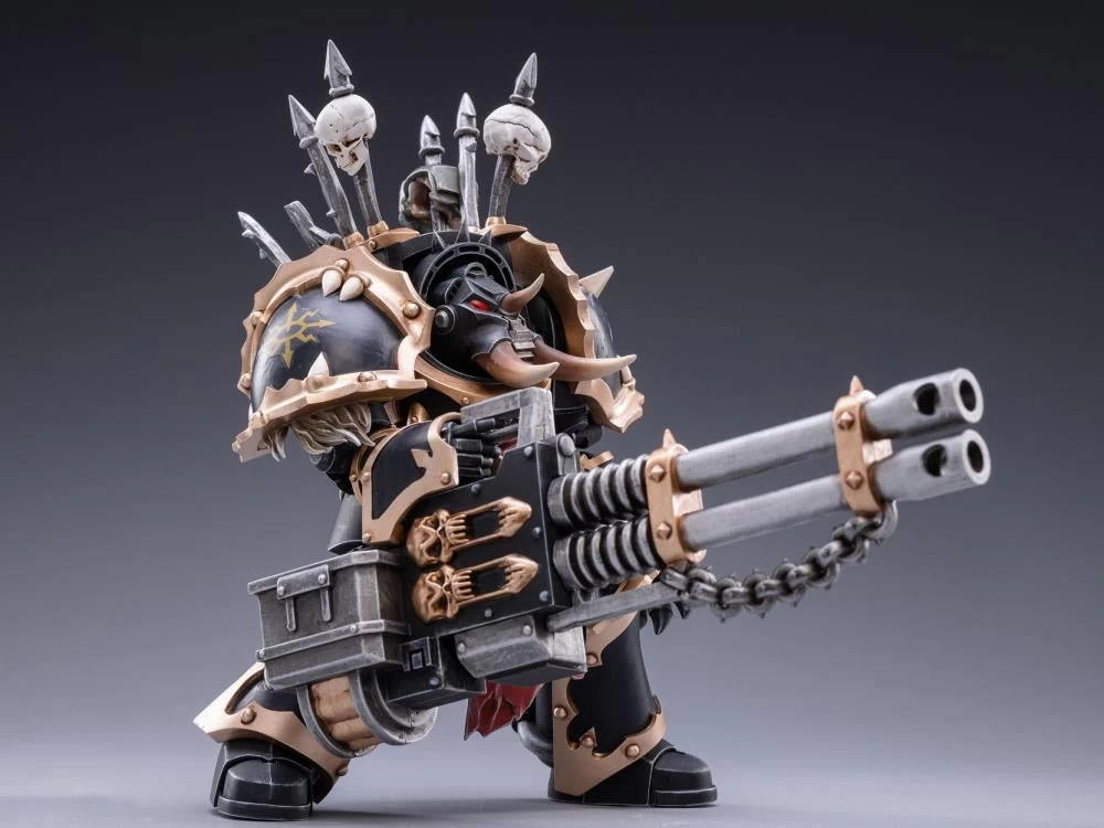 Warhammer 40K Black Legion Brother Gornoth 1/18 Scale Figure 5 Warhammer 40K Black Legion Brother Gornoth 1/18 Scale Figure - Image 3