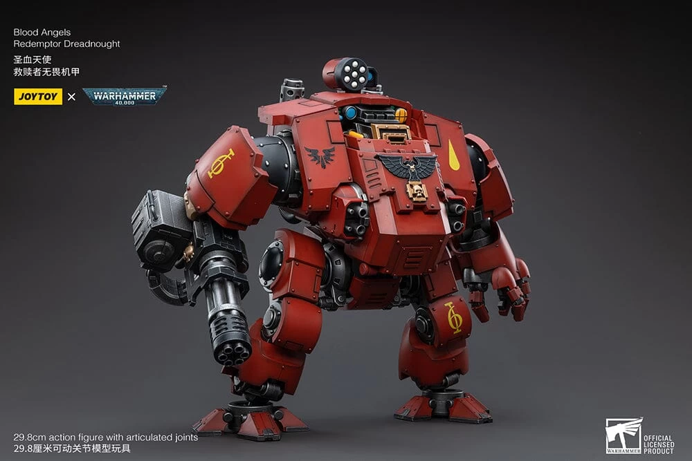 Warhammer 40K Blood Angels Redemptor Dreadnought 1/18 Scale Figure 4 Warhammer 40K Blood Angels Redemptor Dreadnought 1/18 Scale Figure - Image 2