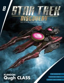 Star Trek: Discovery Collection #8 Klingon Qugh Class Ship -Figure Toy 7c2159e4 471c 49e5 b608 77951d987f8d